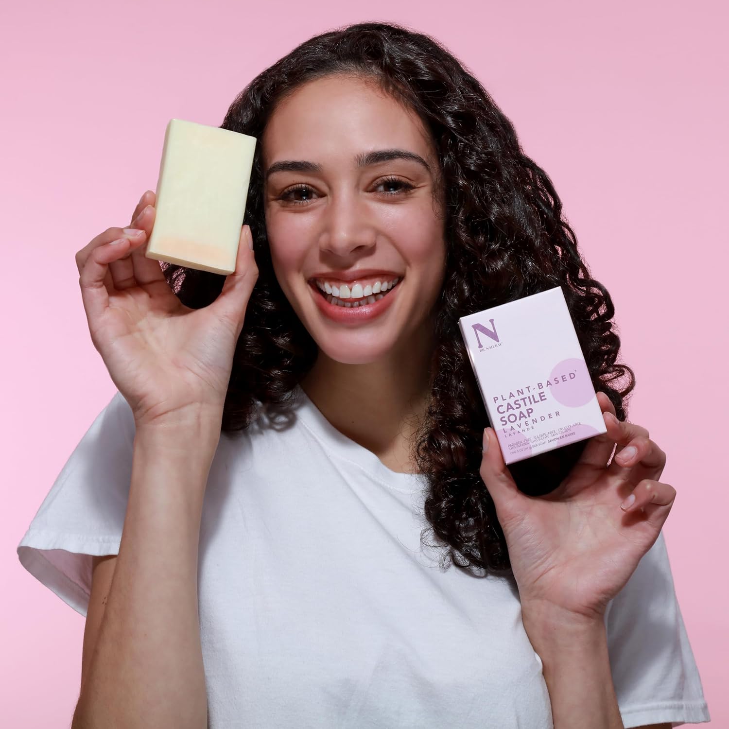 Dr. Natural Pure Castile Soap, Peppermint, 5 Oz - Plant-Based - Made With Shea Butter - Rich In Essential Oils - Paraben-Free, Sulfate-Free, Cruelty-Free - Moisturizing Soap : Beauty & Personal Care