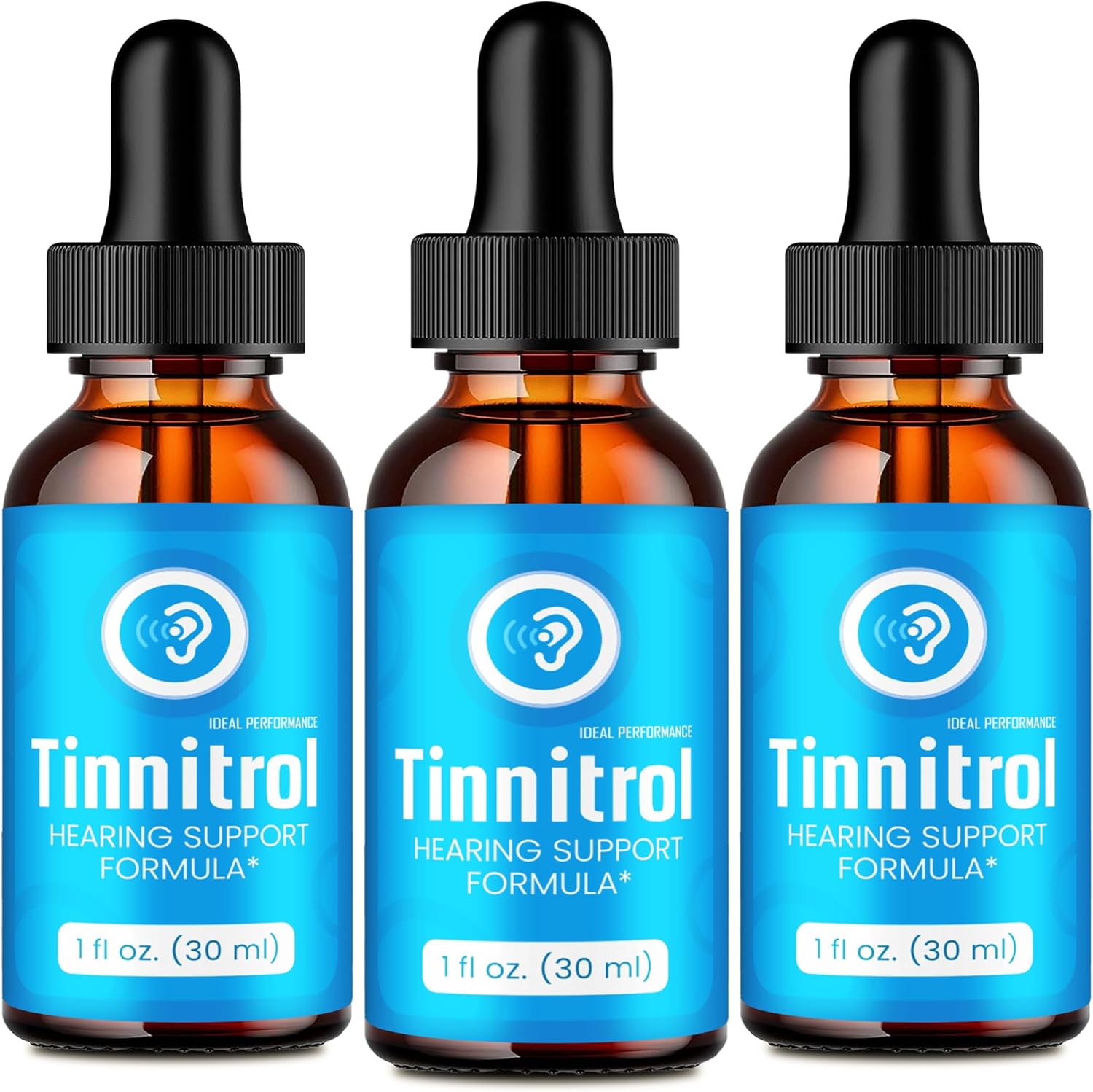 Tinnitrol Tinnitus Drops, Tinnitrol Tinnitus Relief For Ringing Ears, Advanced Ear Health Support Supplement Liquid Drops All Natural For Healthy Ringing Ear, Tinni Trol Reviews (3 Pack)