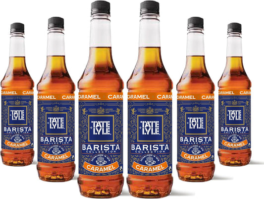Tate & Lyle Caramel Coffee Syrup 750ml Fairtrade (6 Bottles, No Pump) : Amazon.co.uk: Grocery