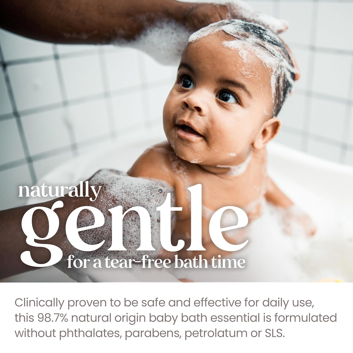 Burt'S Bees Baby Shampoo And Body Wash With Lavender, Calming Tear Free Baby Soap, 98% Natural Origin, 21 Fl Oz