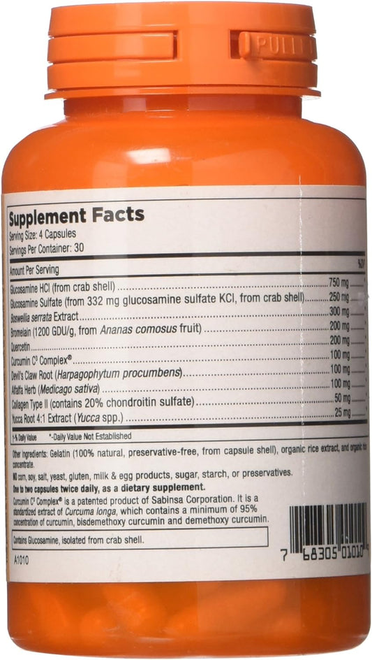Mt. Angel Vitamins - Joint Solution - Curcumin C3 Complex, Turmeric, Tumeric, Turmeric Curcumin, Joint Support Supplement, Tumeric and Ginger, Turmeric Supplement, Glucosamine, Collagen - 120 Caps