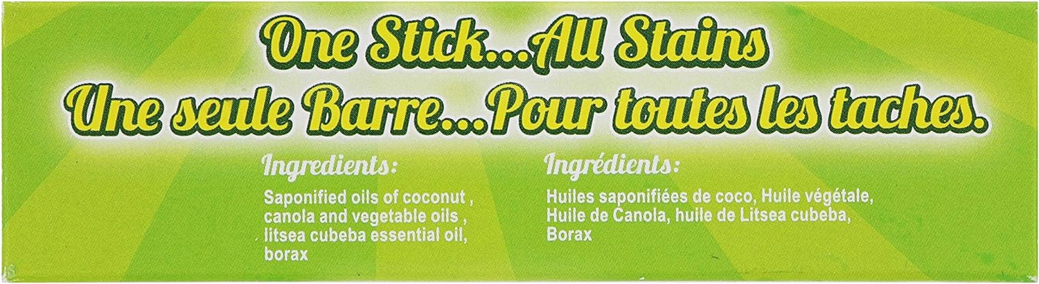 BunchaFarmers All Natural 100% Biodegradable Environmentally Friendly Stain Remover Stick Made in Canada (6 Pack)