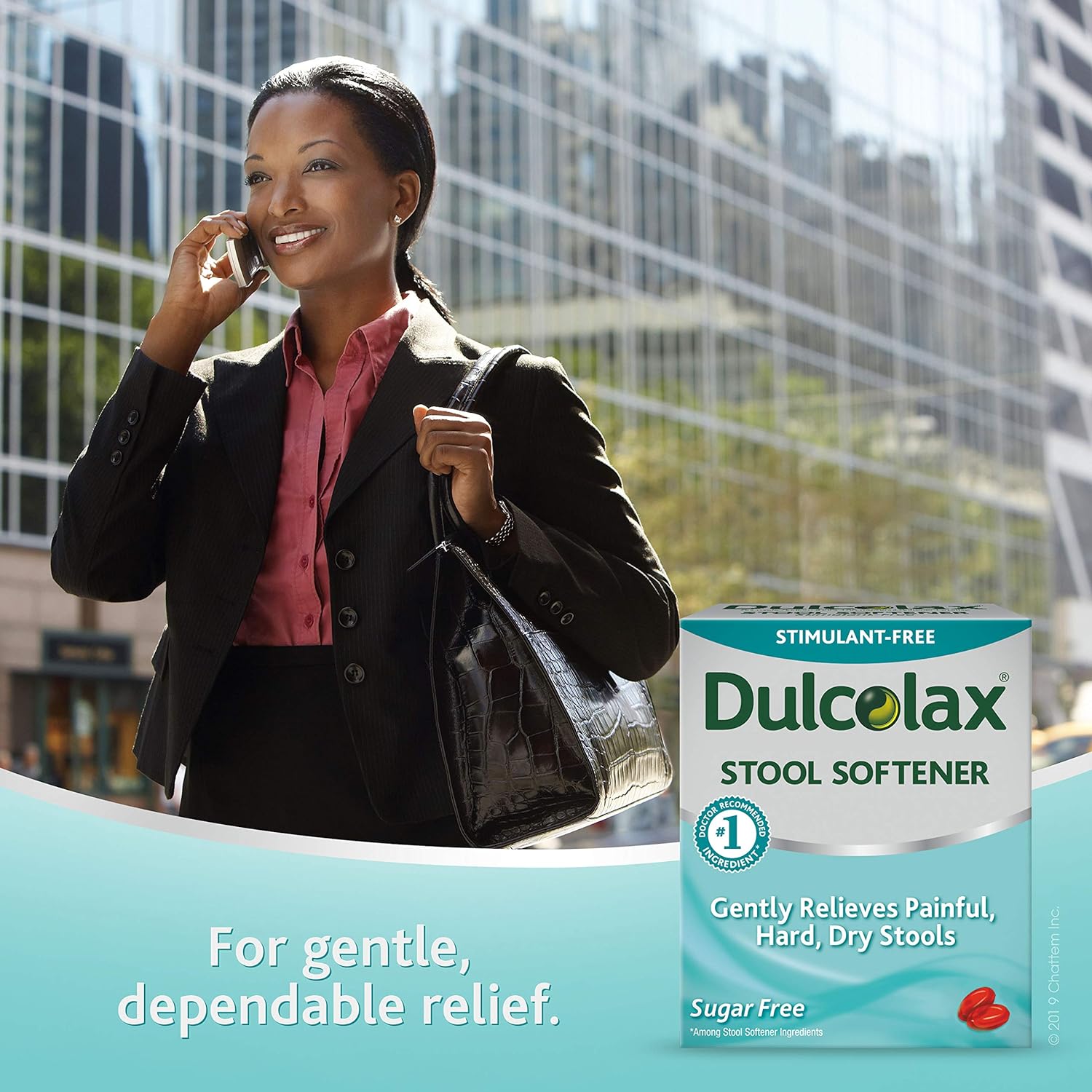 Dulcolax Stool Softener Laxative Liquid Gel Capsules (50ct) Gentle Relief, Docusate Sodium 100mg : Health & Household