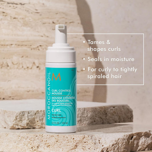 Moroccanoil Curl Control Mousse, 5.1 Fl. Oz