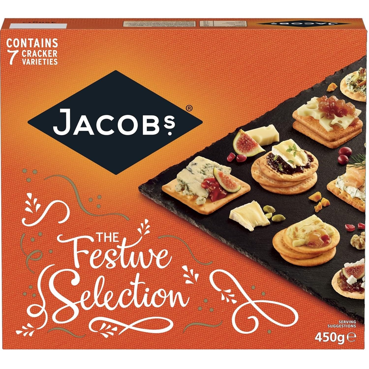 Jacob'S Crackers Biscuit For Cheese 450G