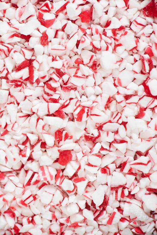 India Tree Peppermint Crunch | Dye-Free Red & White Sprinkles For Cakes, Cookies, And More | 1.5 Pound Pantry Pack, Single