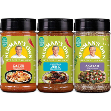 Newman’S Own Culinary Bundle – (Set Of 3) Cajun, Caribbean, Za’Atar