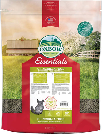 Oxbow Essentials Chinchilla Food - All Natural Chinchilla Food - 25 Lb