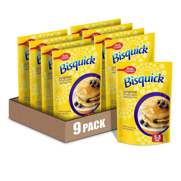 Betty Crocker Bisquick Original All-Purpose Baking Mix, 5.5 oz (Pack of 9)