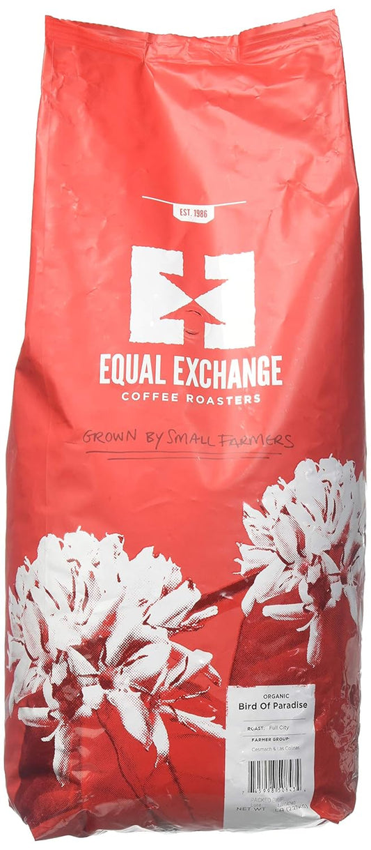 Equal Exchange Organic Coffee, Bird Of Paradise Bulk Coffee, 5 Pound