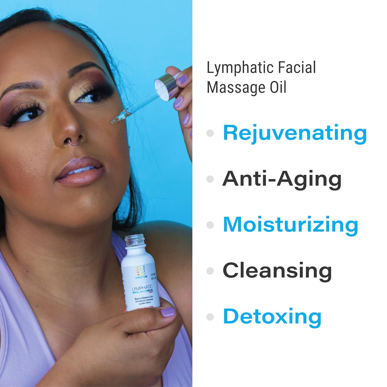 Facial Lymphatic Drainage Oil For Gua Sha Facial Tools, Lymphatic Drainage Massager Face With Jojoba & Coconut Oil, Use With Face Roller, Jade Roller, Guasha Tool For Face & Neck, 1 Fl Oz : Beauty & Personal Care