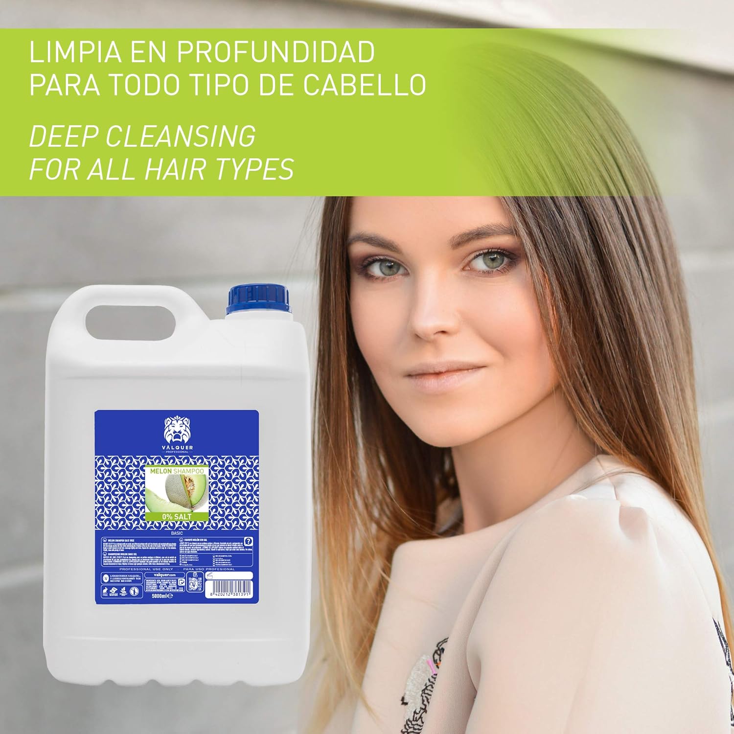 Válquer Salt Free Melon Shampoo - 5000 ml : Amazon.co.uk: Beauty