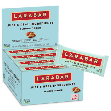 Larabar Almond Cookie, Gluten Free Vegan Fruit & Nut Bars, 1.6 Oz, 16 Ct