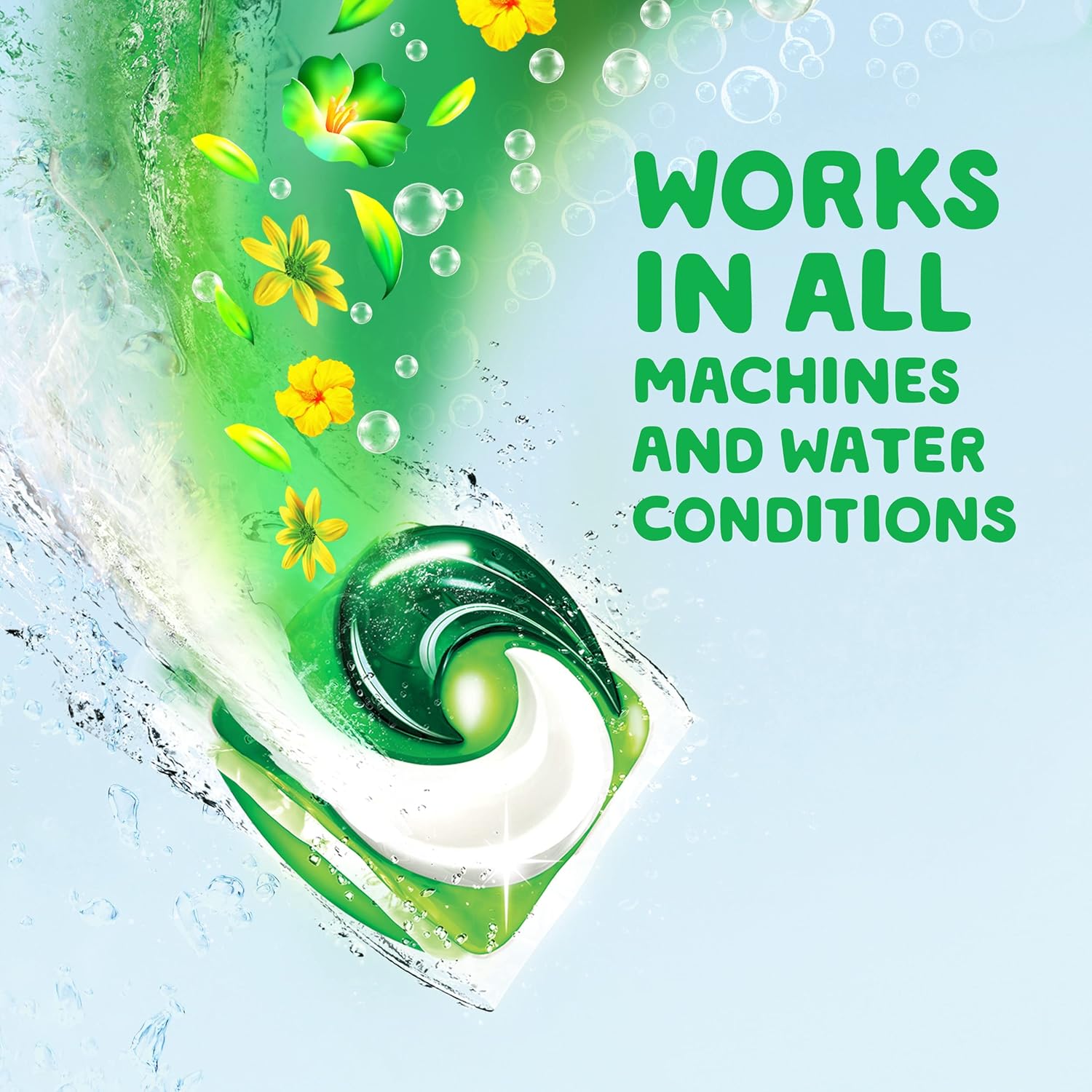 Gain Flings Laundry Detergent Pacs, 11 Count, Original Scent, 3 In 1 He Detergent Pacs With Oxi Boost And Febreeze