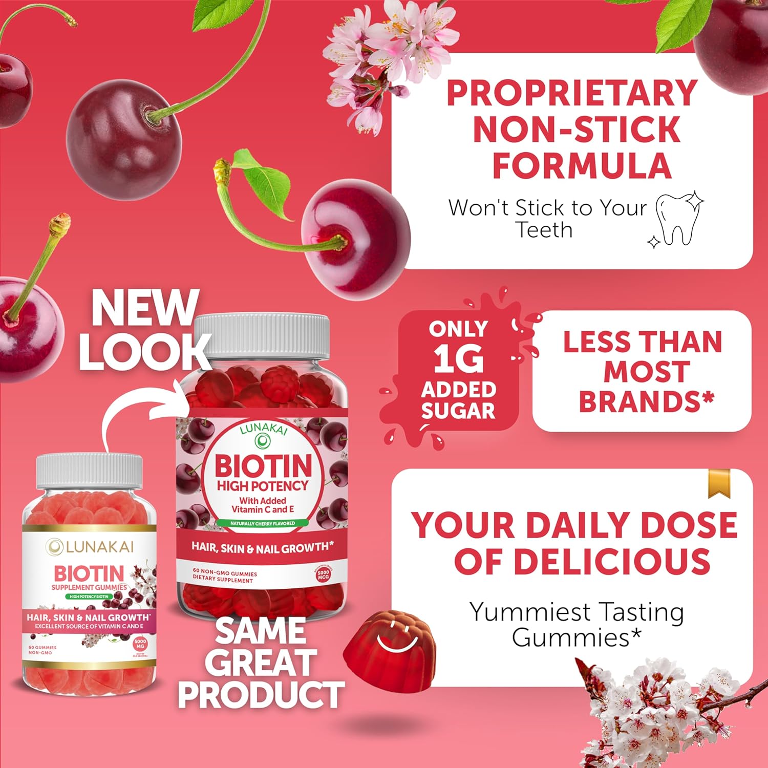 Prenatal and Biotin Gummies Bundle - Non-GMO, Gluten Free, No Corn Syrup, All Natural Supplements- 60 ct Prenatal Gummies and 60 ct Biotin Gummies - 30 Days Supply : Health & Household