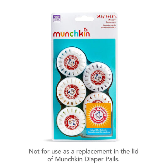Munchkin® Arm and Hammer Nursery Fresheners, Assorted Scents of Lavender or Citrus, 5 Count