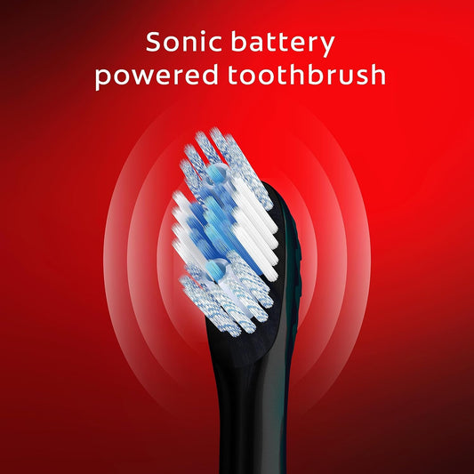Colgate 360 Optic White Pro-Series Battery Black Toothbrush