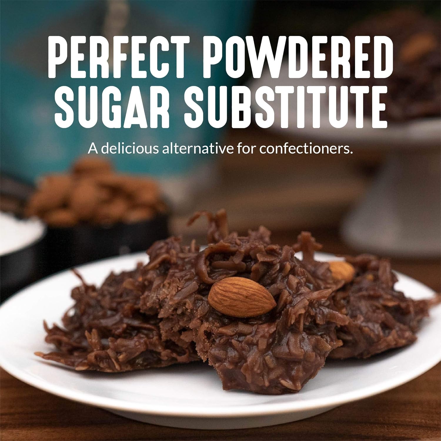 Lakanto Powdered Monk Fruit Sweetener With Erythritol, Powdered Sugar Substitute Sweetener For Baking & Cooking Waffles, Donuts, Cookies & More, Keto, Low Calorie, Low Carb, Vegan, Gluten Free, 1 Lb : Grocery & Gourmet Food