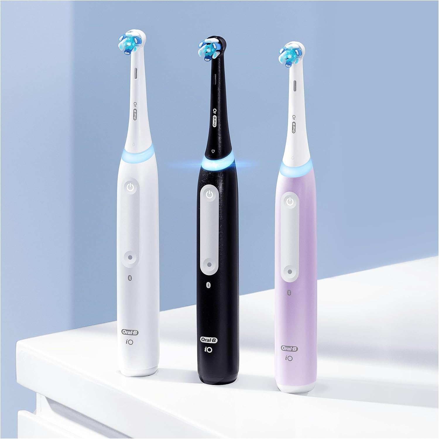 Oral-B iO4 Electric Toothbrushes For Adults, Oral B Electric Toothbrush, 1 Toothbrush Head, Travel Case & Toothbrush Head Holder, 4 Modes With Teeth Whitening, UK 2 Pin Plug, Lavender : Amazon.co.uk: Health & Personal Care
