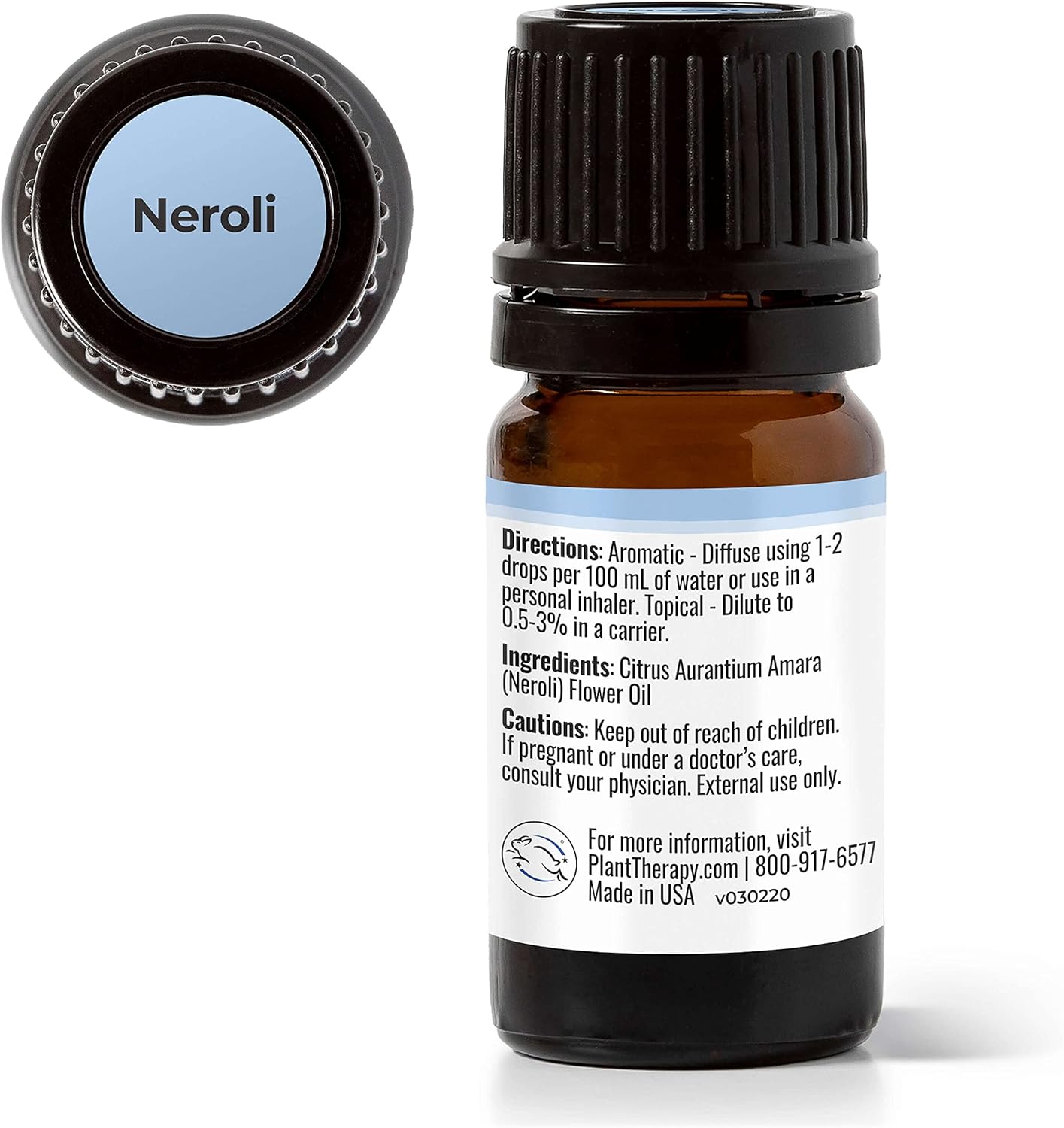 Plant Therapy Neroli Essential Oil 5 mL (1/6 oz) 100% Pure, Undiluted, Therapeutic Grade : Scented Oils : Health & Household