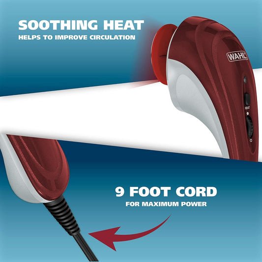 Wahl Hot Cold Therapeutic Light Vibratory Corded Massager With Soothing To Medium Vibratory Speed To Relieve Muscle Pain And Reduce Swelling, Due To Chronic Pain - Fsa Eligible – 4295-400