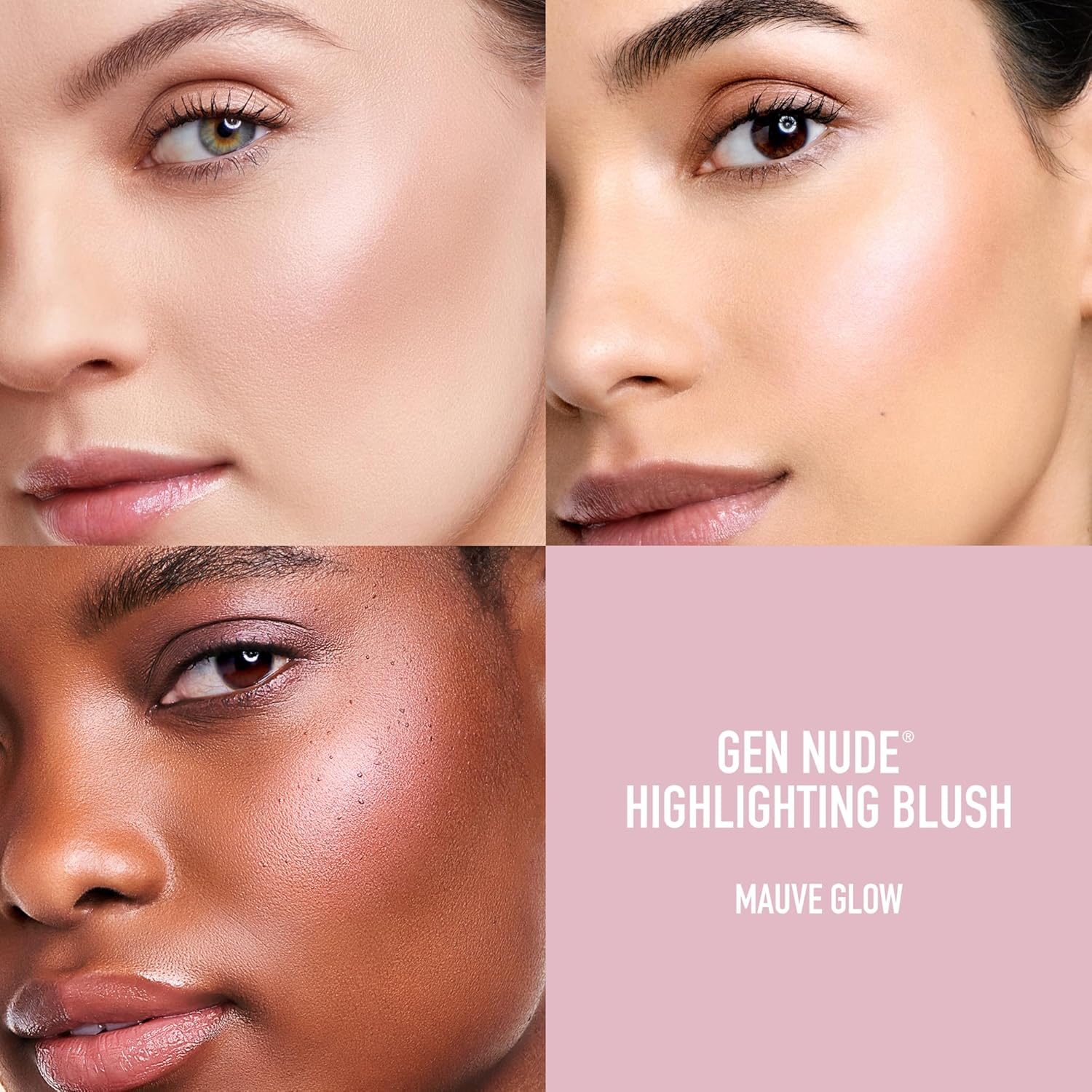 bareMinerals Gen Nude Blushlighter Highlighting Blush 3.2g Mauve Glow