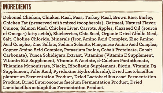 Merrick Healthy Grains Premium Dry Dog Food For Small Dogs, Wholesome And Natural Kibble, Small Breed Recipe - 4.0 Lb. Bag