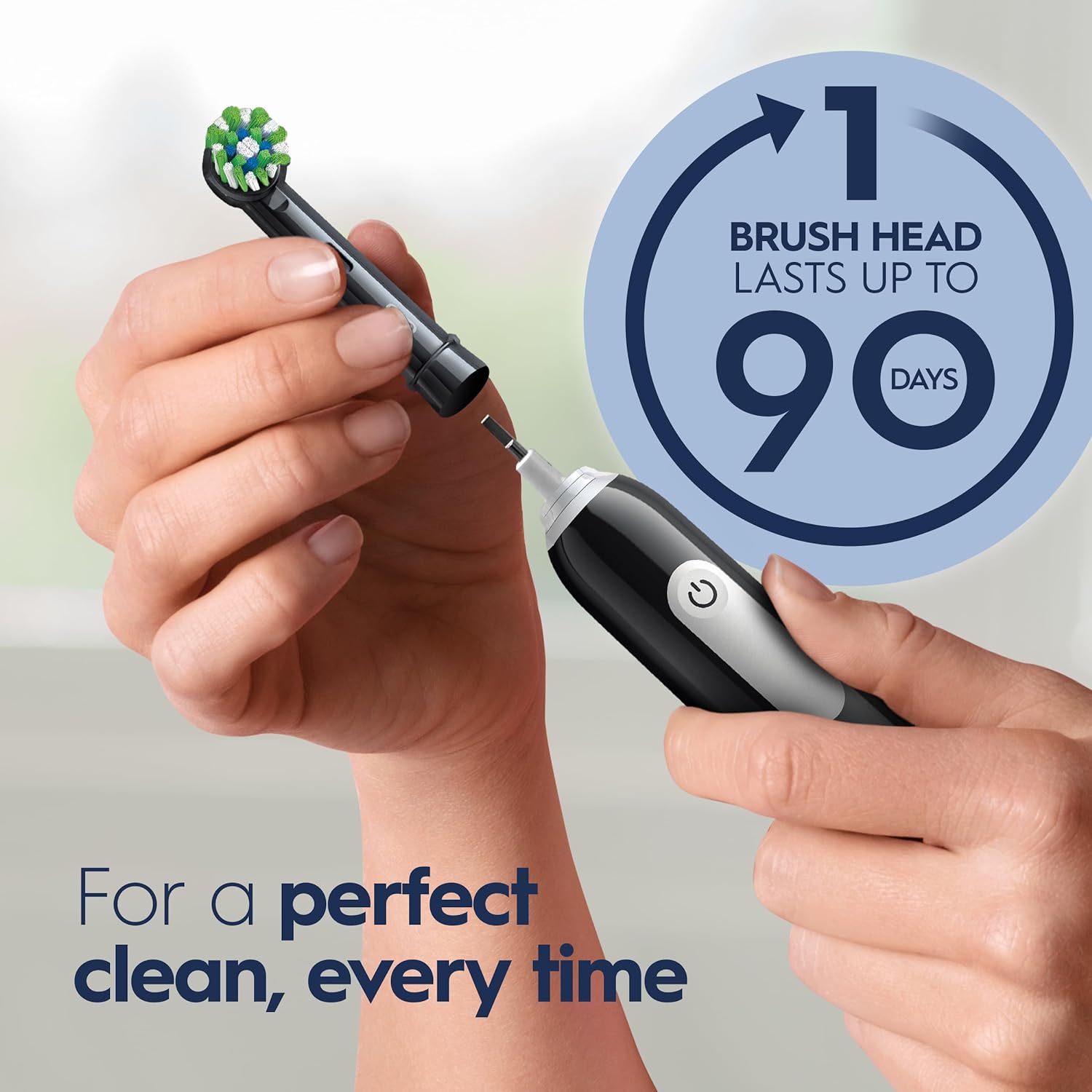 Oral-B Pro Limited Electric Toothbrush with (2) Brush Heads, Rechargeable, Black : Health & Household