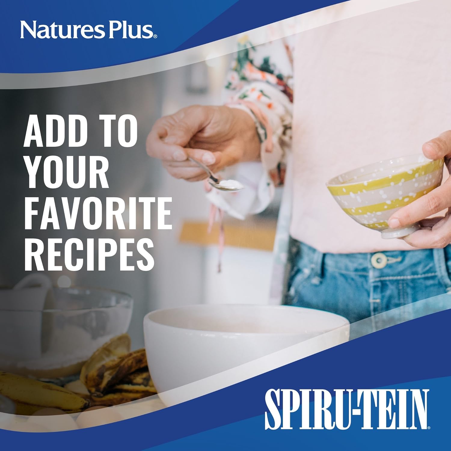 Naturesplus Spiru-Tein Protein Powder Meal - Strawberry - 8 Packets - Plant-Based Protein Shake - Non-Gmo, Vegetarian, Gluten Free - 8 Servings