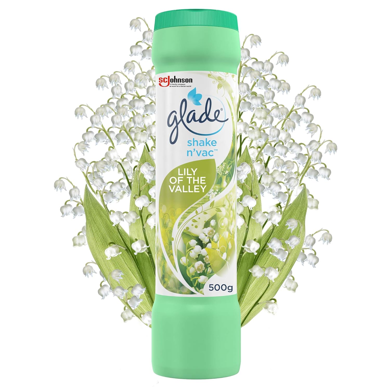 Glade Shake 'n' Vac 500g Lily of the Valley - 92201