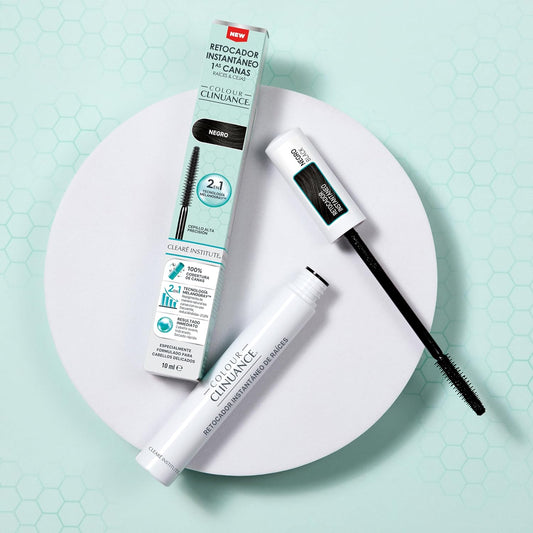 Colour Clinuance Temporary Instant Retoucher For First Grey Hair, Roots And Eyebrows Quick And Easy To Use Perfect Coverage And Maximum Precision Black Colour 10 Ml