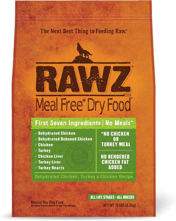 Rawz Meal Free Dry Dog Food (10 Lb, Chicken & Turkey)