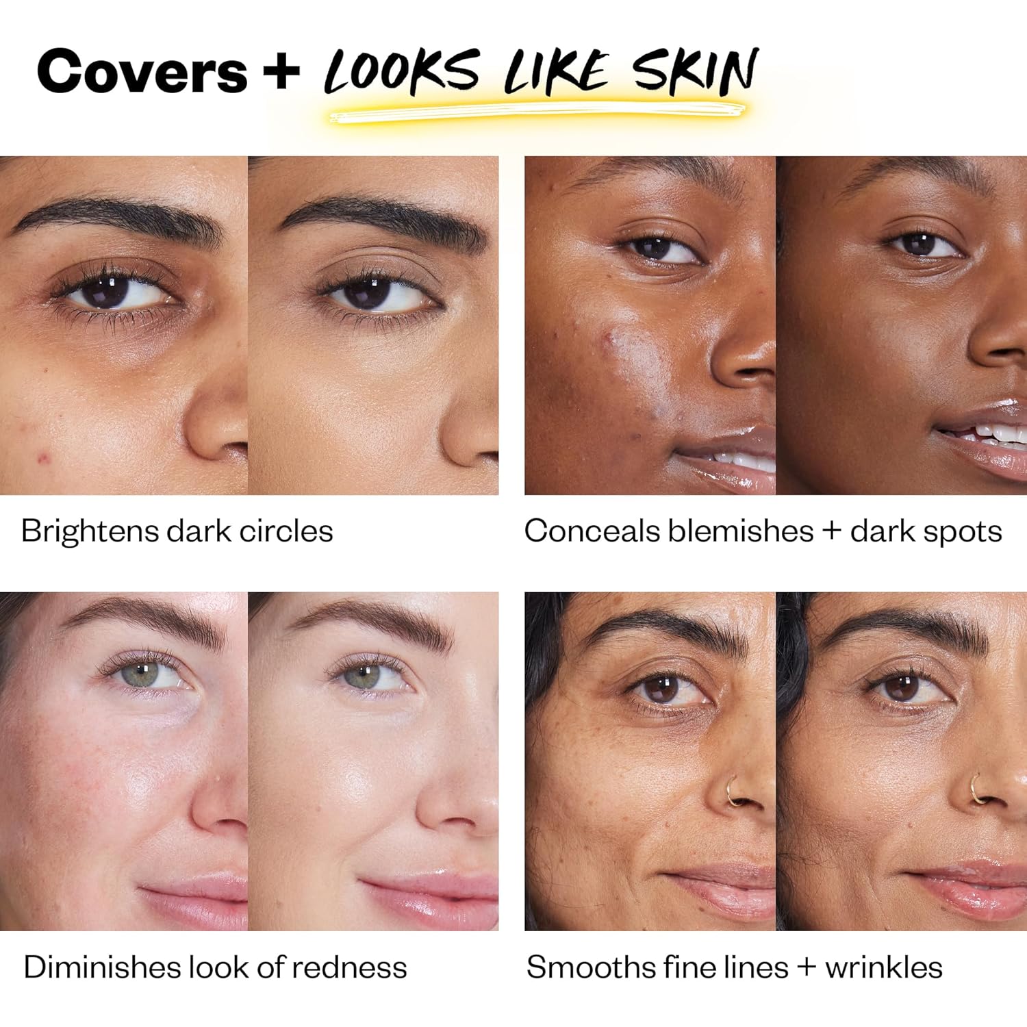 Kosas Mini Revealer Concealer - Medium Coverage Makeup, Conceals Dark Circles Under The Eyes, Dark Spots And Blemishes (Tone 04) : Beauty & Personal Care