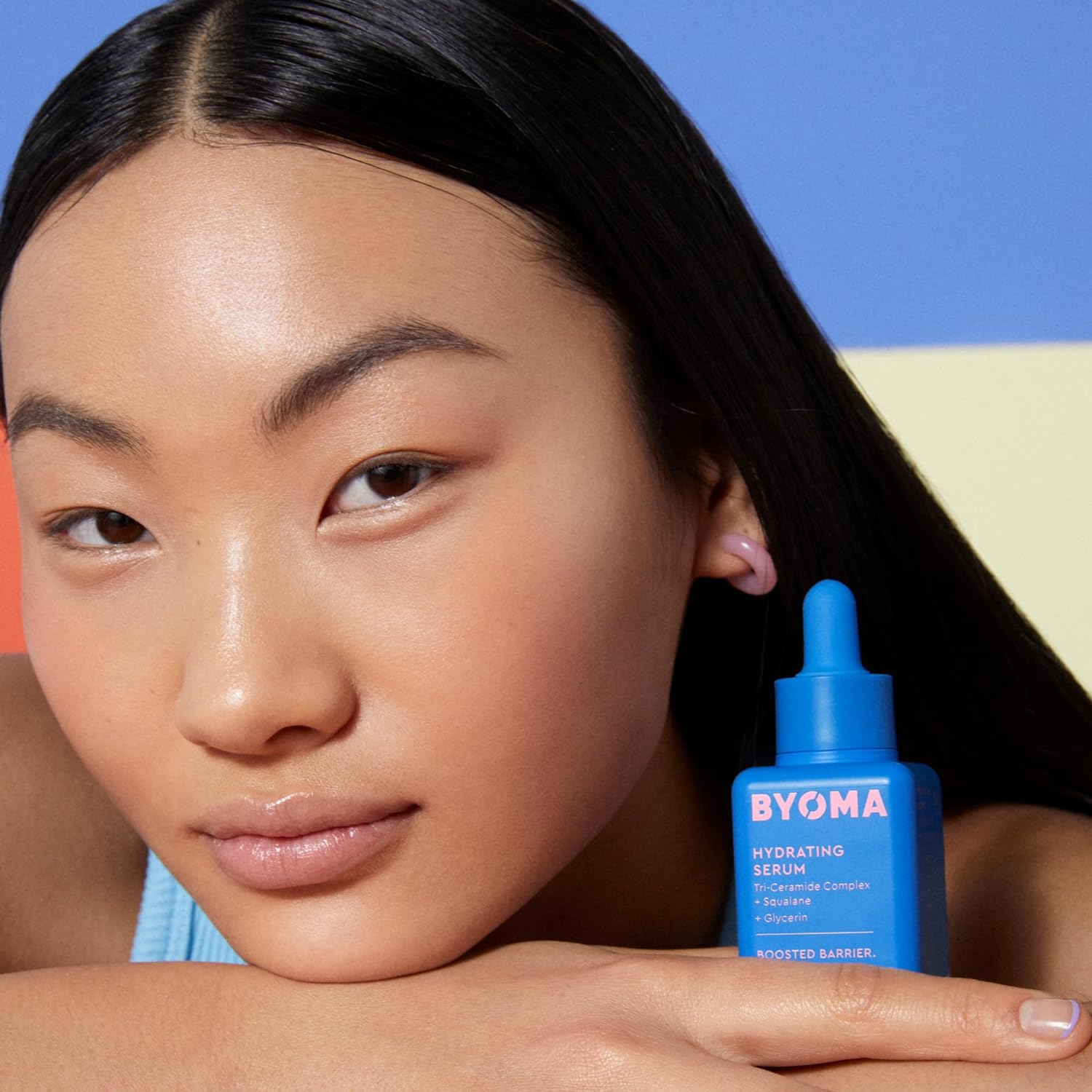 BYOMA Hydrating Serum - Moisturizing Facial Serum with Squalane, Glycerin & Ceramides - Hydrating for Glowing, Dewy Skin - 1.01 fl. oz : Beauty & Personal Care