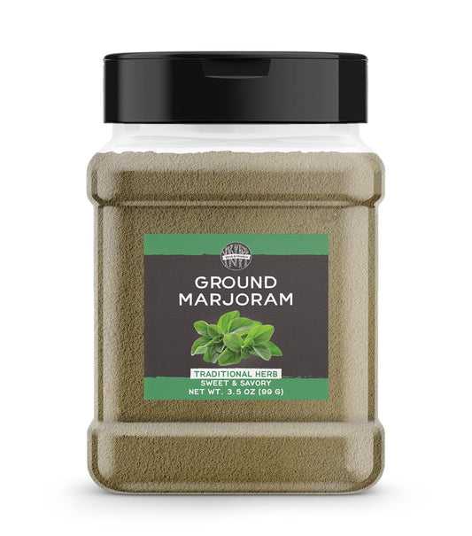 Birch & Meadow Ground Marjoram & Thyme Leaves Bundle, Various Sizes, Kitchen Staples, Savory Flavors