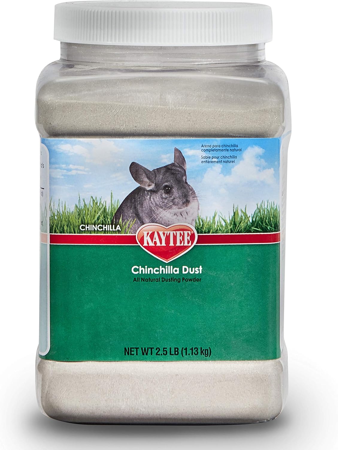 Kaytee Chinchilla All Natural Dusting Powder, 2.5 lb : Pet Supplies