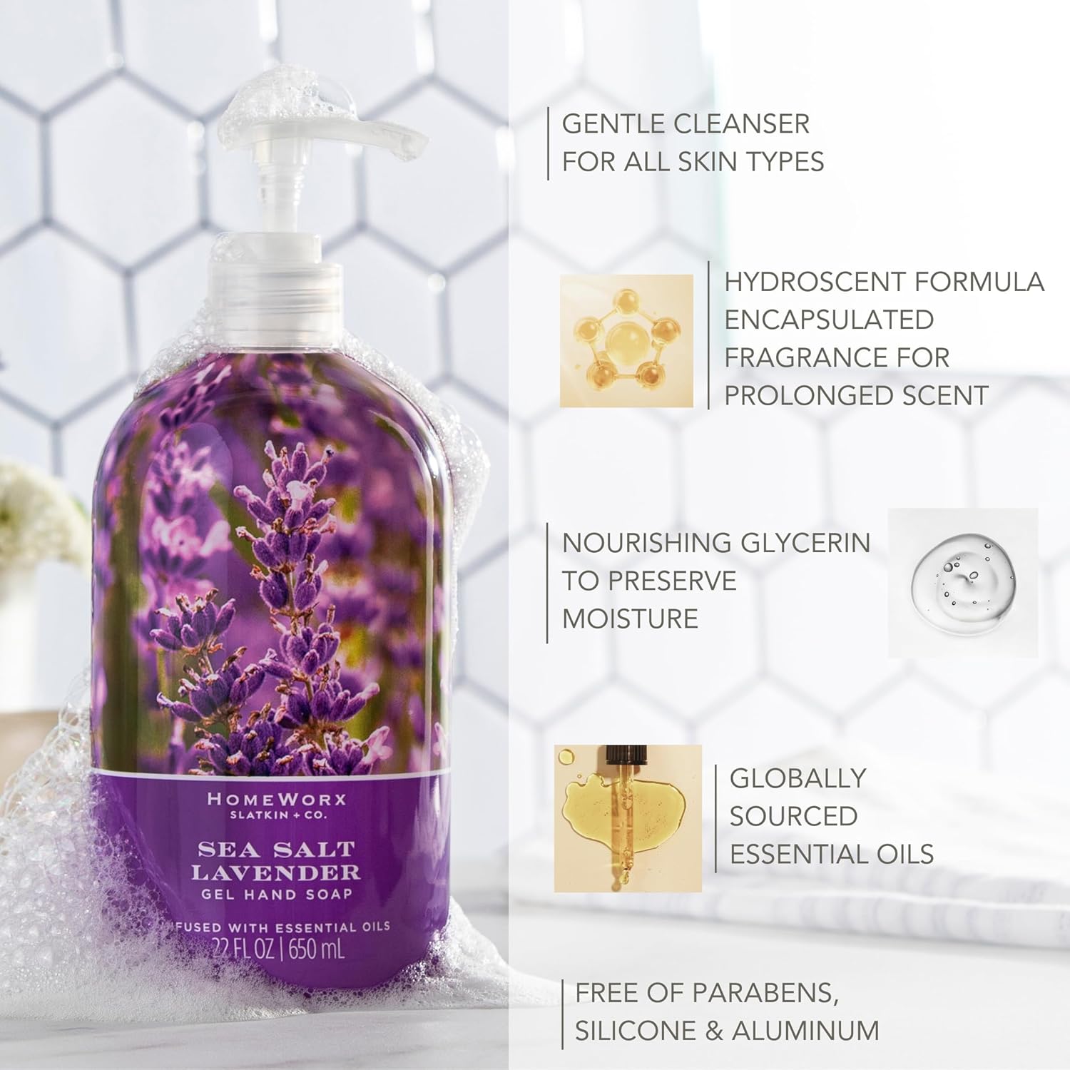 Homeworx By Slatkin + Co. 22 Fl Oz. Hand Soap- White Birch : Beauty & Personal Care