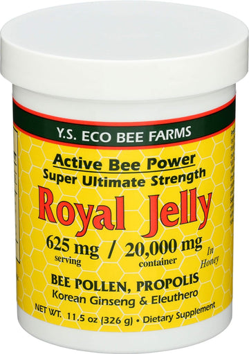 YS Royal Jelly/Honey Bee - Royal Jelly In Honey Ult Strength, 11.5 oz