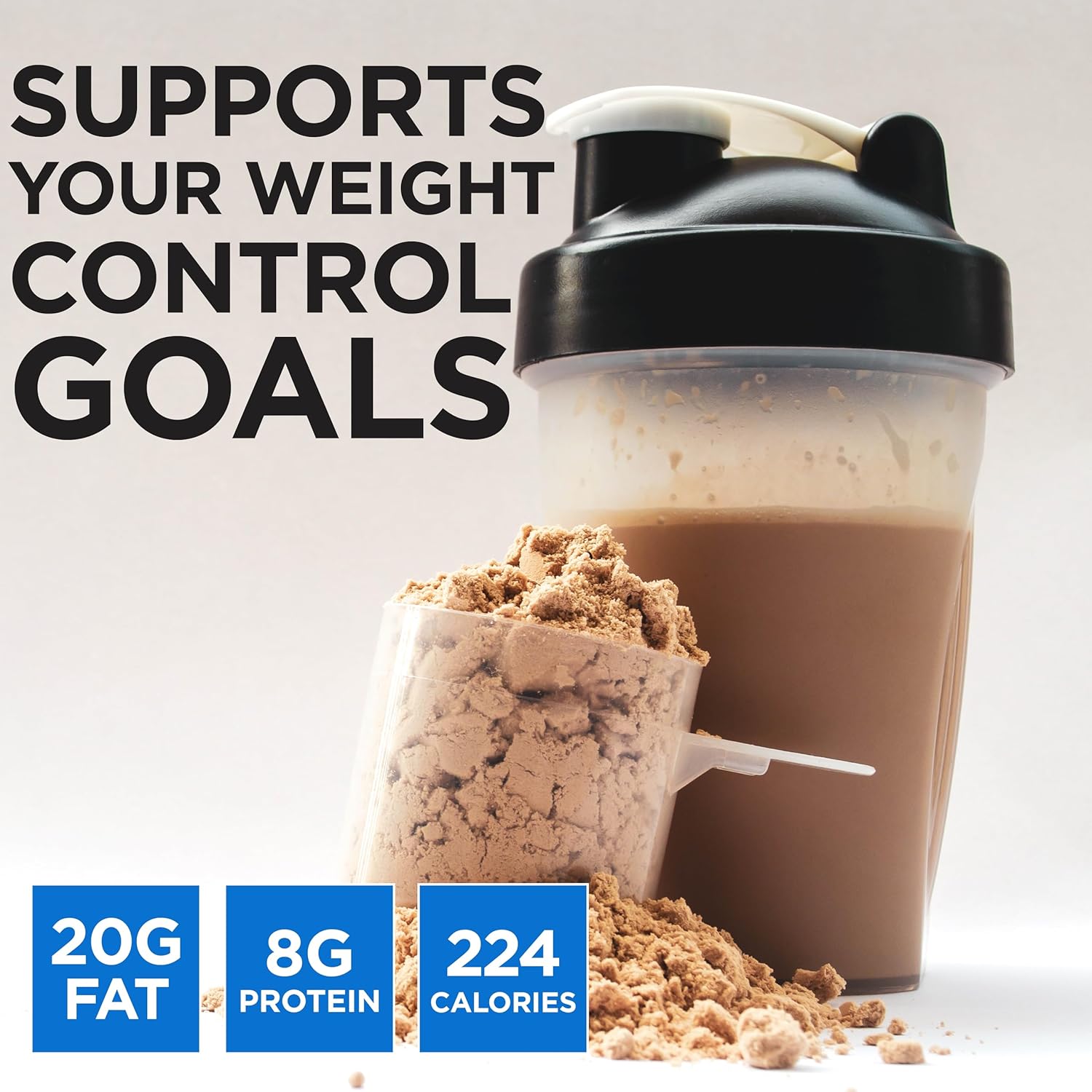 Keto Science Keto Shake Powder – Chocolate Meal Replacement With Mct Oil, Collagen, Protein – Keto Diet Supplement For Weight Loss – 14 Servings