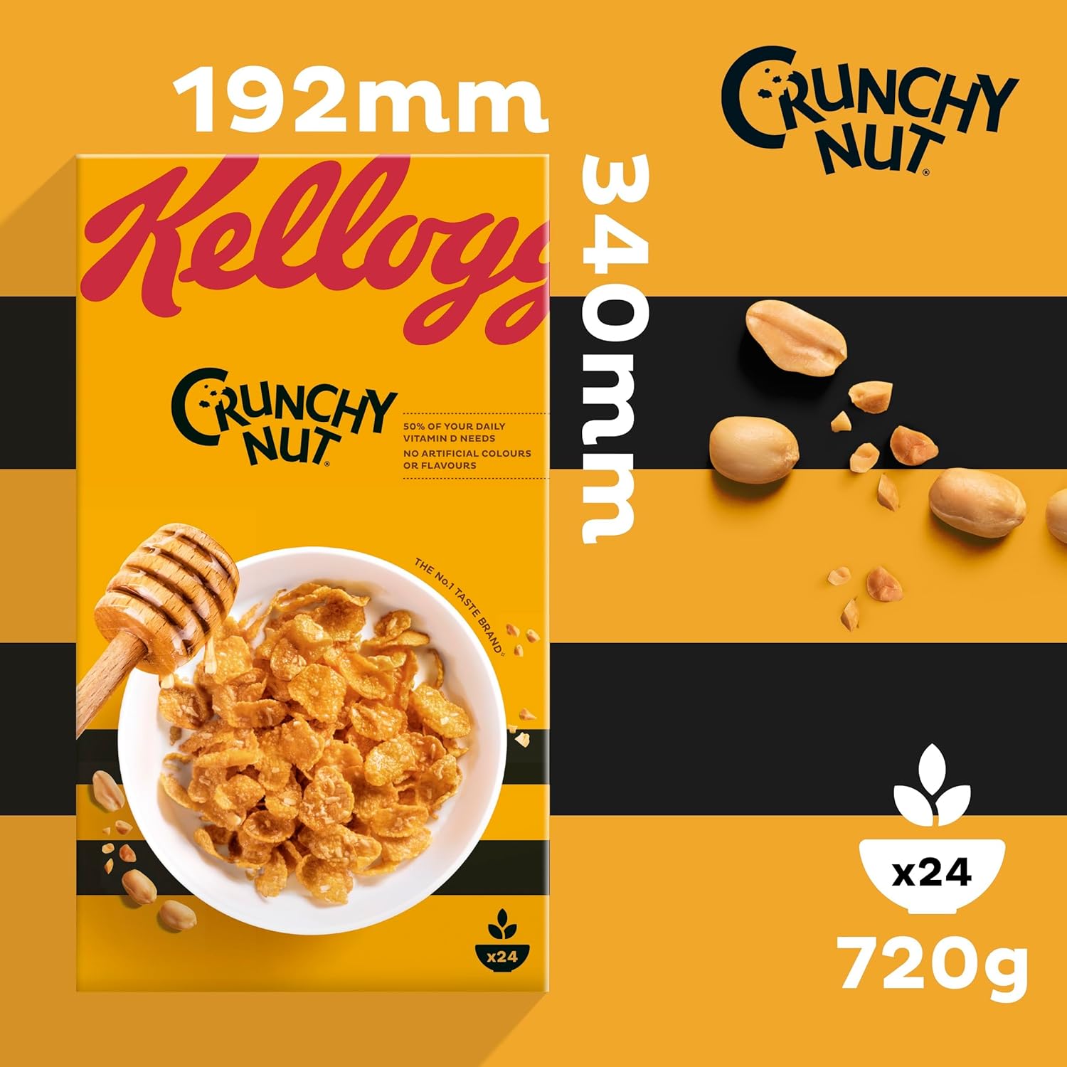 Kellogg's Crunchy Nut Original, 720g : Amazon.co.uk: Grocery
