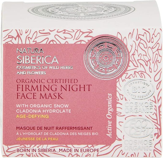 Natura Siberica Age-Defying Organic Certified Firming Night Face Mask 50Ml