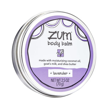 Zum Indigo Wild Body Balm - Body Moisturizer For Women & Men - Includes Goat'S Milk, Shea Butter & More - Natural Skin Moisturizer - Sea Salt - 2.5 Oz