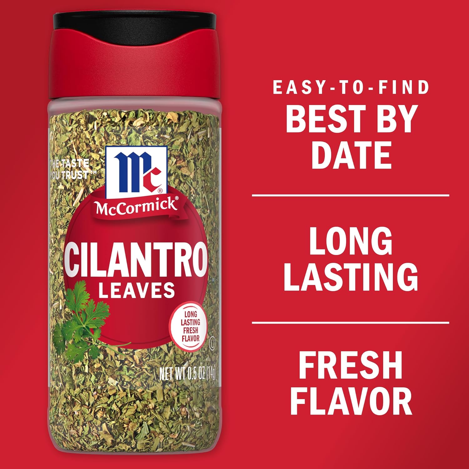 McCormick Cilantro Leaves, 0.5 oz (Pack of 6) : Cilantro Flakes Spices And Herbs : Everything Else