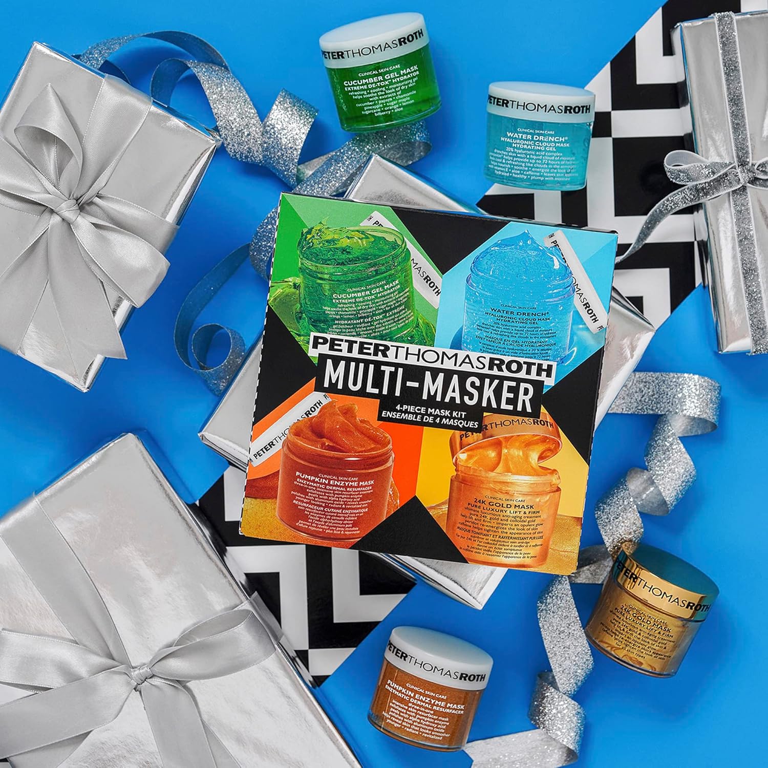 Peter Thomas Roth | Multi-Masker 4-Piece Mask Kit : Beauty & Personal Care