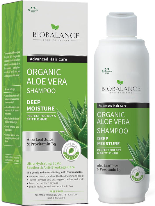 Biobalance Organic Aloe Vera Shampoo 330Ml
