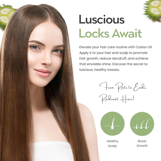 Freshskin Beauty LTD | 1 Litre Castor Oil 100% Pure Cold Pressed (1000ml) - BP Grade