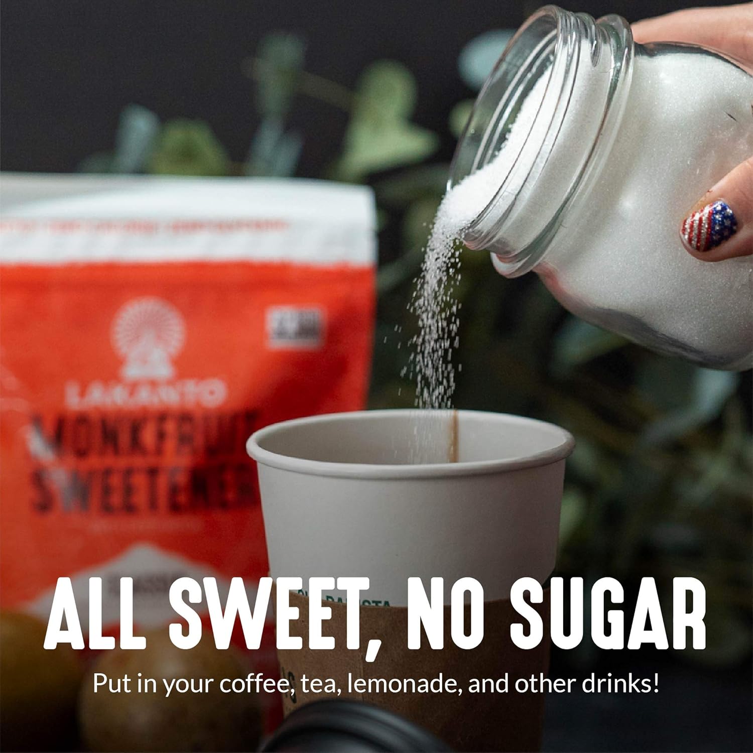 Lakanto Golden Monk Fruit Sweetener With Erythritol, Raw Cane Sugar Substitute, Monk Fruit Extract, Raw Sugar Replacement For Baking, Coffee & Tea, Gluten Free, Low Carb, Non Gmo, Keto, 1.8 Lb, 3 Pk : Grocery & Gourmet Food