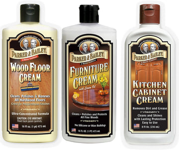 Parker and Bailey Bundle- Wood Floor Cream, Furniture Cream & Kitchen Cabinet Cream