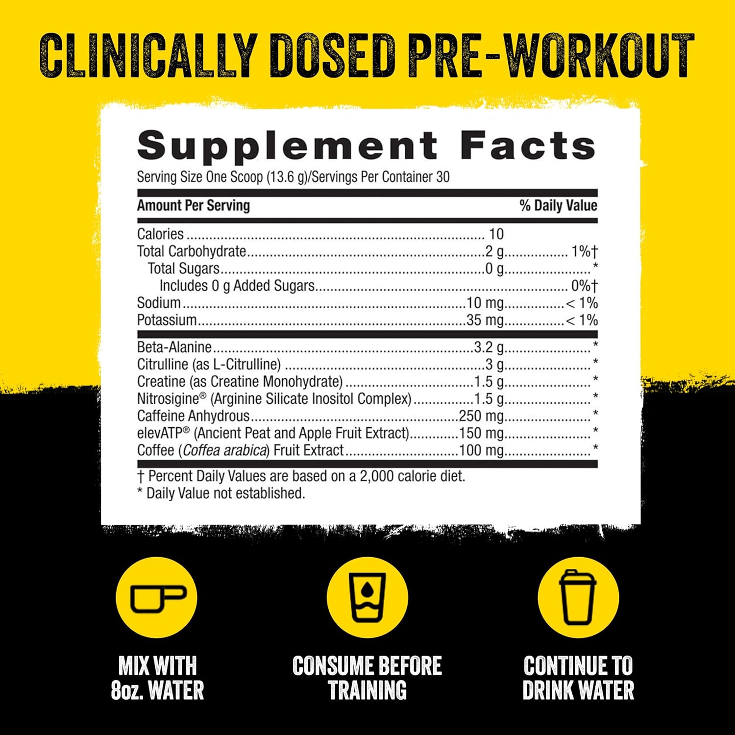 Beyond Raw Lit Pre Workout Powder Supplement For Men And Women, Energy, Focus, Endurance, Pumps, Nitric Oxide Boost, 250Mg Caffeine, Creatine, Beta Alanine, Fruit Punch, 30 Servings : Health & Household