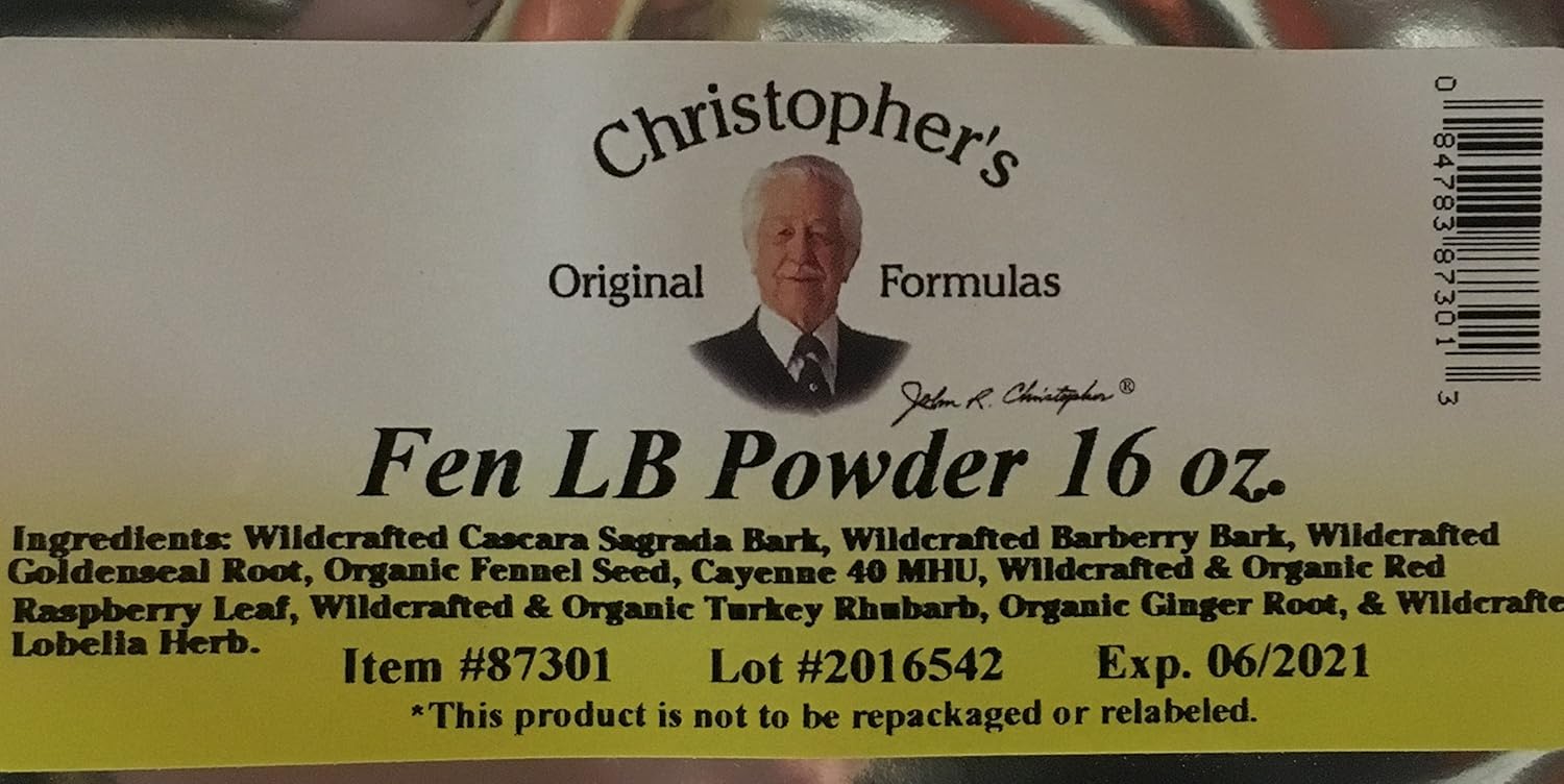 Fen Lower Bowel Powder - 1 by Christophers Original Formulas